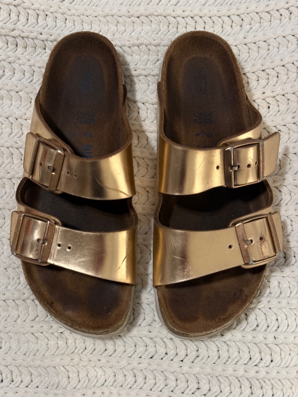 Birkenstock Arizona Sandals in Copper